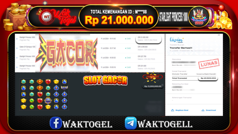 BUKTI PEMBAYARAN SLOT WAKTOGEL