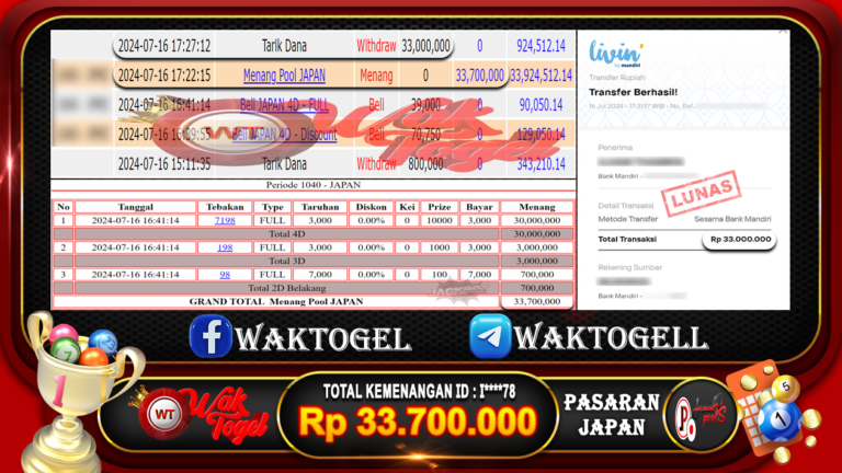 BUKTI PEMBAYARAN JAPAN WAKTOGEL