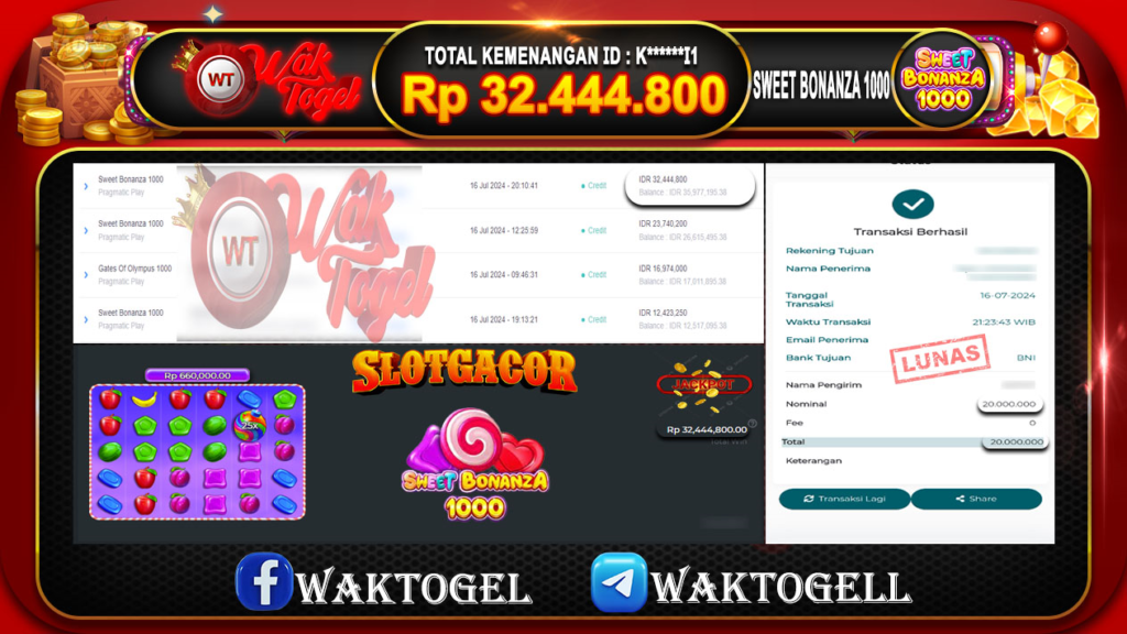 BUKTI PEMBAYARAN SLOT WAKTOGEL