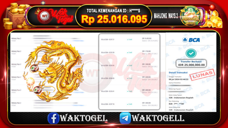 BUKTI PEMBAYARAN SLOT WAKTOGEL