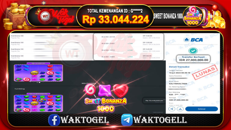 BUKTI PEMBAYARAN SLOT WAKTOGEL