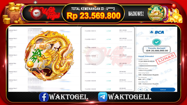 BUKTI PEMBAYARAN SLOT WAKTOGEL