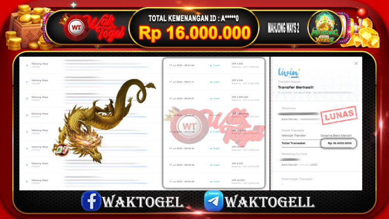 BUKTI PEMBAYARAN SLOT WAKTOGEL