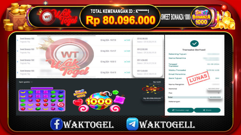 BUKTI PEMBAYARAN SLOT WAKTOGEL