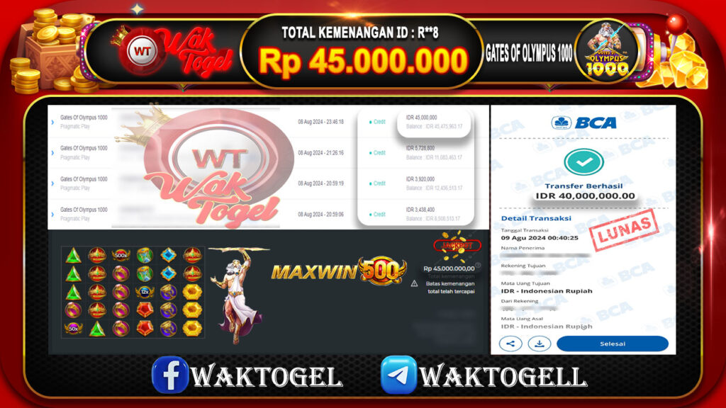 BUKTI PEMBAYARAN SLOT WAKTOGEL