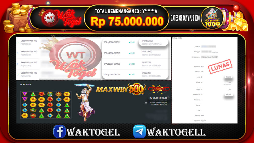 BUKTI PEMBAYARAN SLOT WAKTOGEL