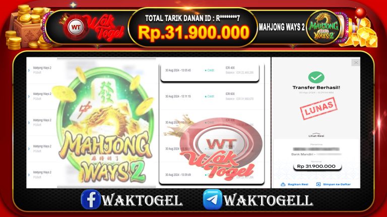 BUKTI PEMBAYARAN SLOT WAKTOGEL