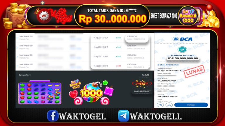 BUKTI PEMBAYARAN SLOT WAKTOGEL