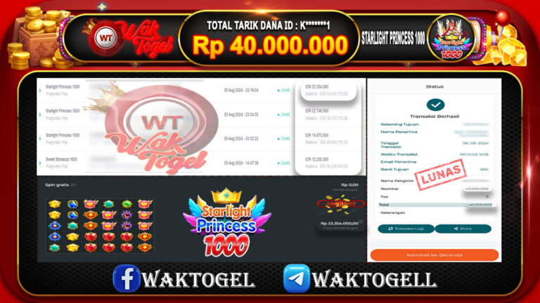 BUKTI PEMBAYARAN SLOT WAKTOGEL