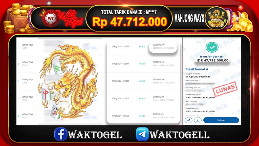 BUKTI PEMBAYARAN SLOT WAKTOGEL