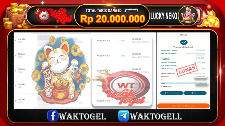 BUKTI PEMBAYARAN SLOT WAKTOGEL