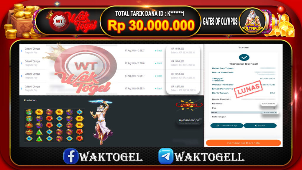 BUKTI PEMBAYARAN SLOT WAKTOGEL