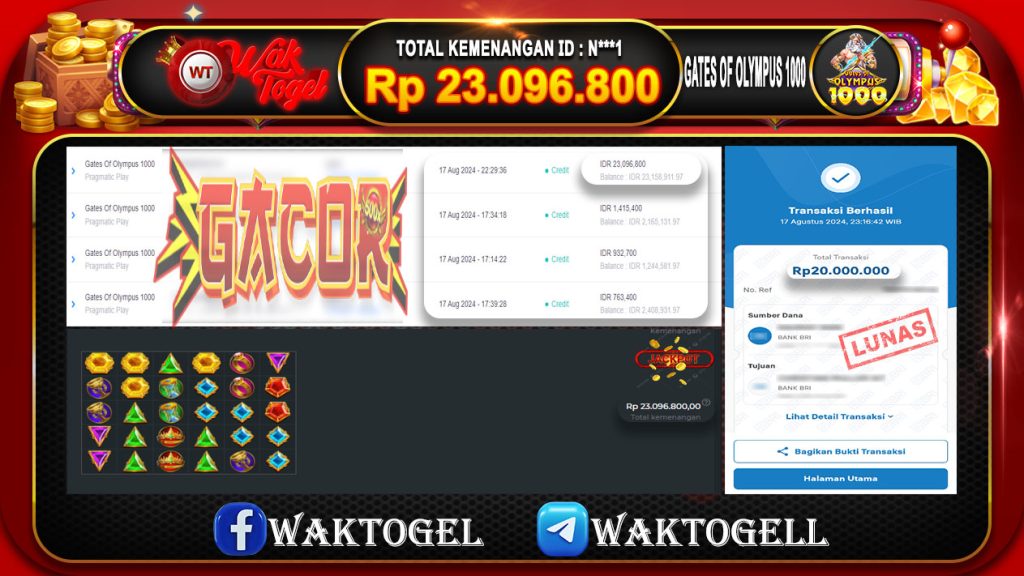 BUKTI PEMBAYARAN SLOT WAKTOGEL