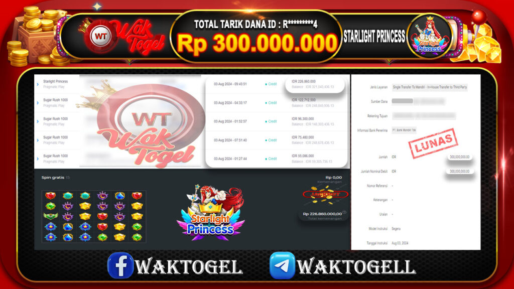 BUKTI PEMBAYARAN SLOT WAKTOGEL