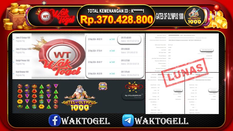 BUKTI PEMBAYARAN SLOT WAKTOGEL