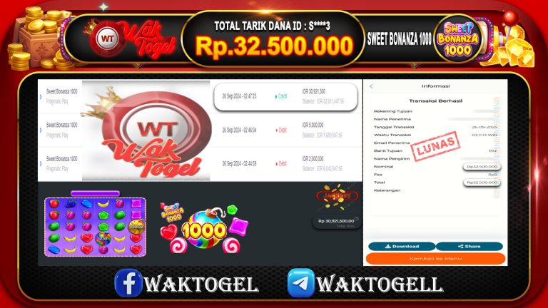 BUKTI PEMBAYARAN SLOT WAKTOGEL