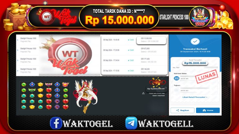 BUKTI PEMBAYARAN SLOT WAKTOGEL