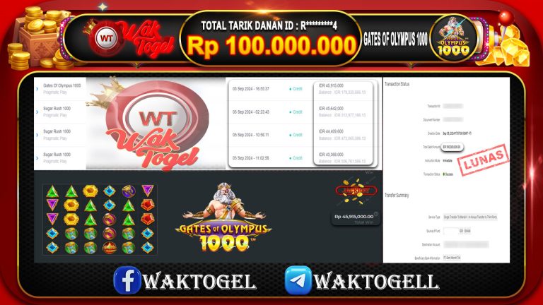 BUKTI PEMBAYARAN SLOT WAKTOGEL