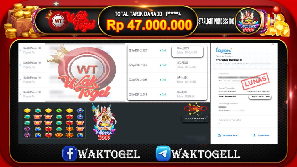 BUKTI PEMBAYARAN SLOT WAKTOGEL