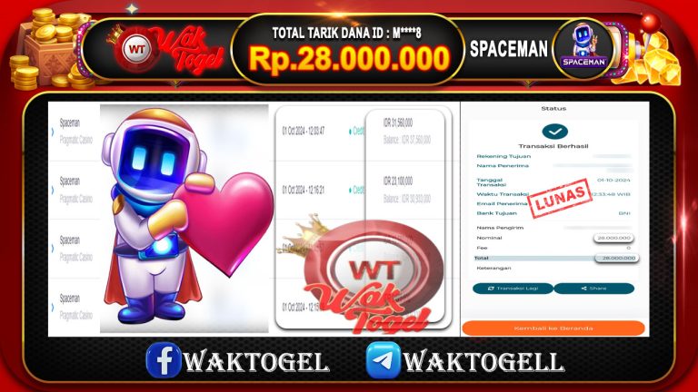 BUKTI PEMBAYARAN SLOT WAKTOGEL