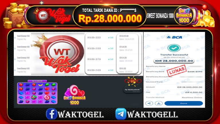 BUKTI PEMBAYARAN SLOT WAKTOGEL