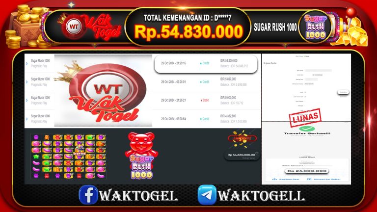 BUKTI PEMBAYARAN SLOT WAKTOGEL