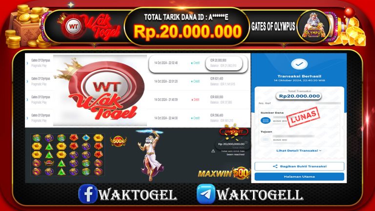 BUKTI PEMBAYARAN SLOT WAKTOGEL