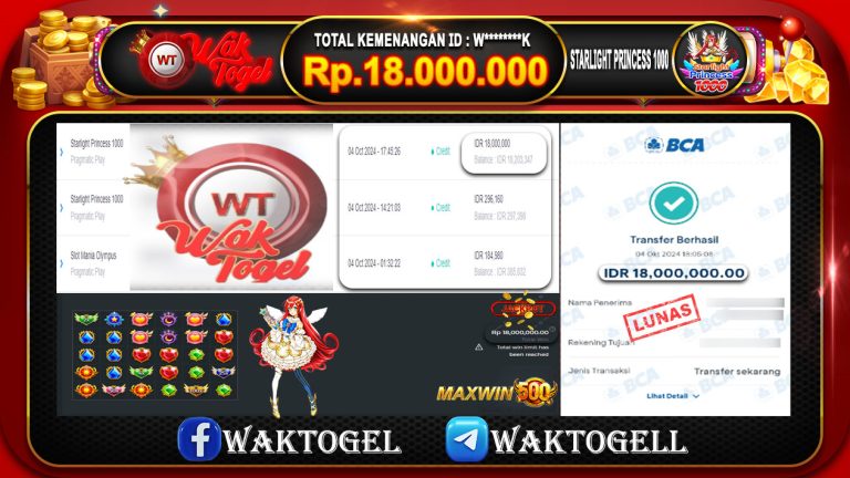 BUKTI PEMBAYARAN SLOT WAKTOGEL