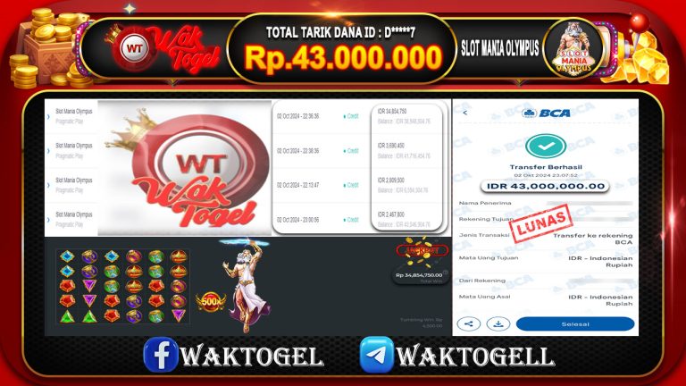 BUKTI PEMBAYARAN SLOT WAKTOGEL