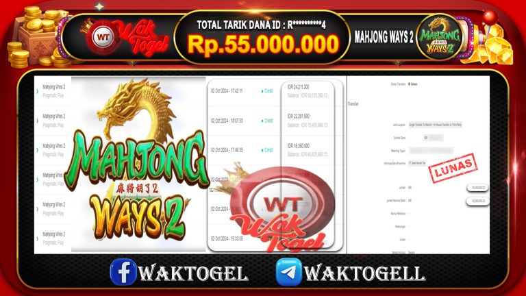 BUKTI PEMBAYARAN SLOT WAKTOGEL