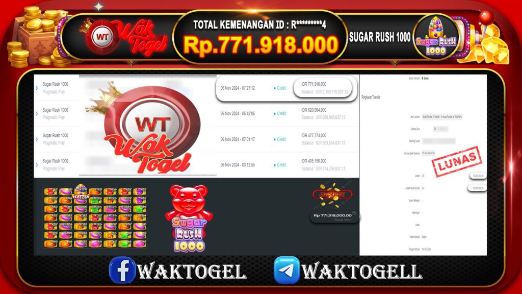 BUKTI PEMBAYARAN SLOT WAKTOGEL