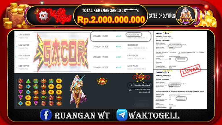 BUKTI PEMBAYARAN SLOT WAKTOGEL