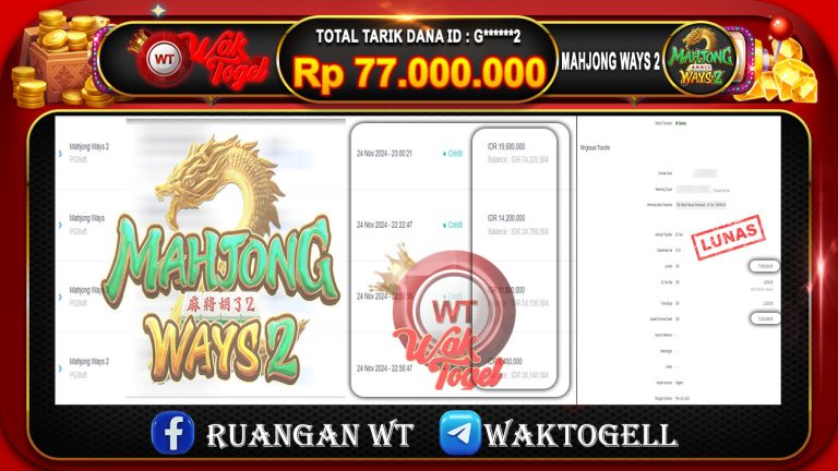 BUKTI PEMBAYARAN SLOT WAKTOGEL