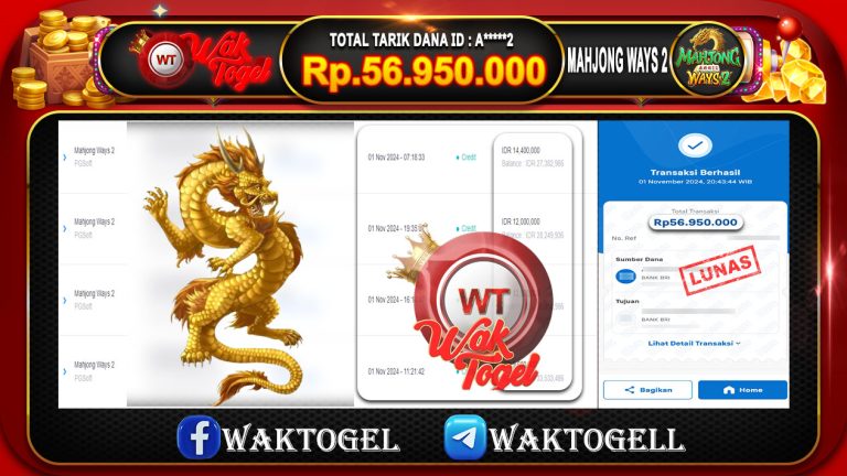 BUKTI PEMBAYARAN SLOT WAKTOGEL