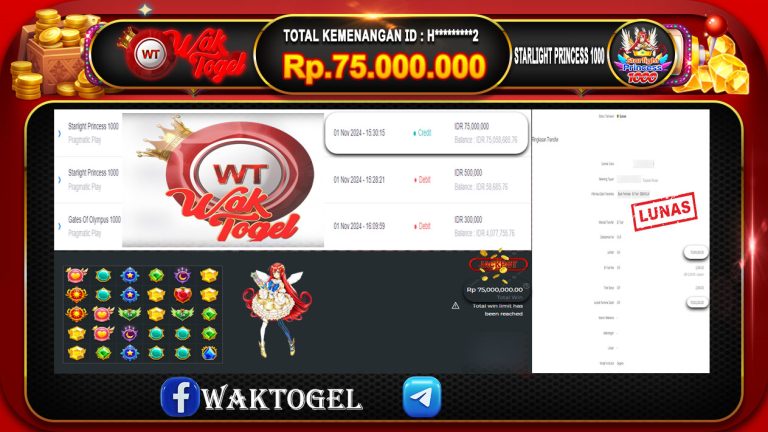 BUKTI PEMBAYARAN SLOT WAKTOGEL