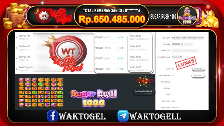 BUKTI PEMBAYARAN SLOT WAKTOGEL