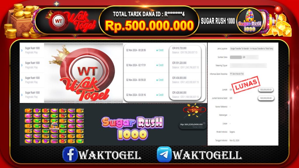 BUKTI PEMBAYARAN SLOT WAKTOGEL