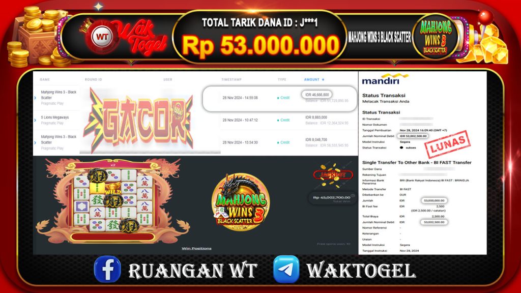 BUKTI PEMBAYARAN SLOT WAKTOGEL