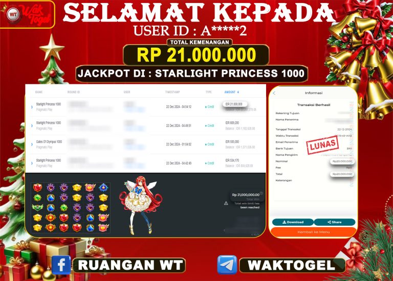 BUKTI PEMBAYARAN SLOT WAKTOGEL