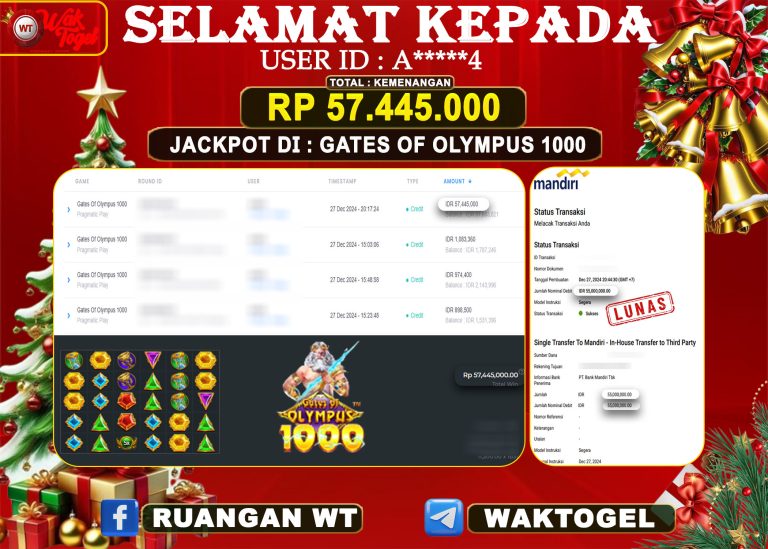 BUKTI PEMBAYARAN SLOT WAKTOGEL