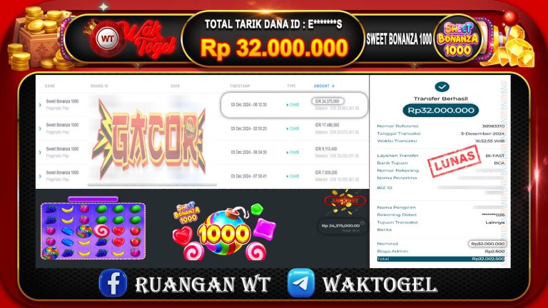 BUKTI PEMBAYARAN SLOT WAKTOGEL