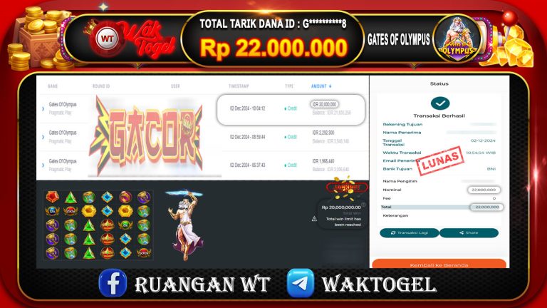 BUKTI PEMBAYARAN SLOT WAKTOGEL