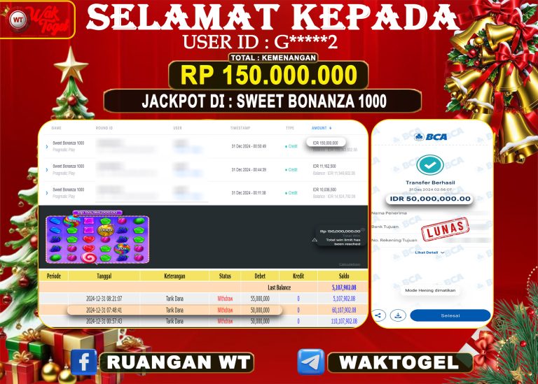 BUKTI PEMBAYARAN SLOT WAKTOGEL