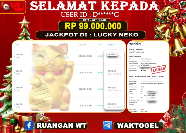 BUKTI PEMBAYARAN SLOT WAKTOGEL