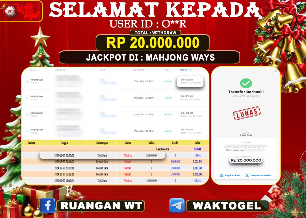 BUKTI PEMBAYARAN SLOT WAKTOGEL