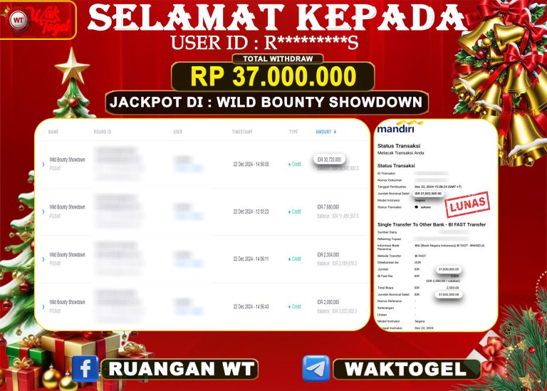 BUKTI PEMBAYARAN SLOT WAKTOGEL