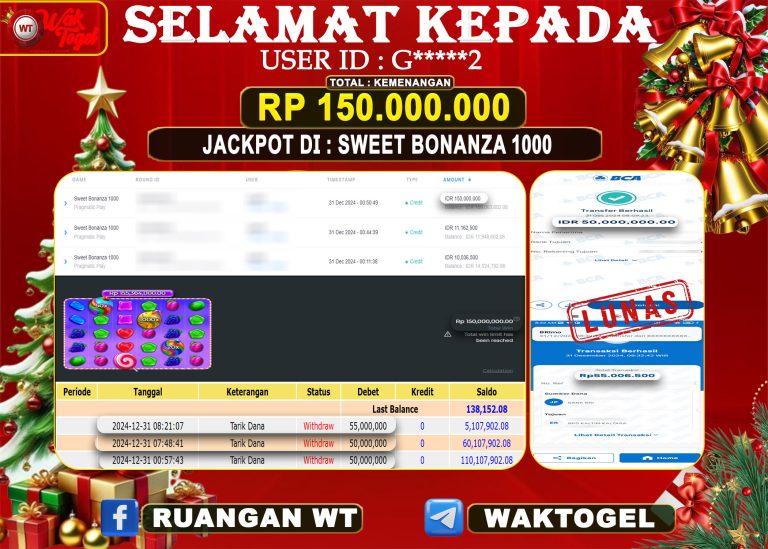 BUKTI PEMBAYARAN SLOT WAKTOGEL