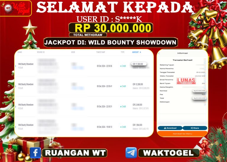 BUKTI PEMBAYARAN SLOT WAKTOGEL