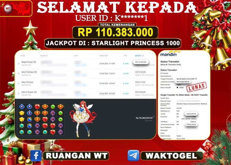 BUKTI PEMBAYARAN SLOT WAKTOGEL