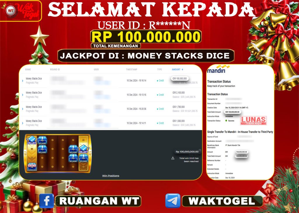 BUKTI PEMBAYARAN SLOT WAKTOGEL